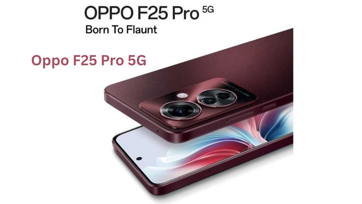 Oppo F25 Pro 5G smartphone featuring 64MP AI camera, premium slim design, and AMOLED display