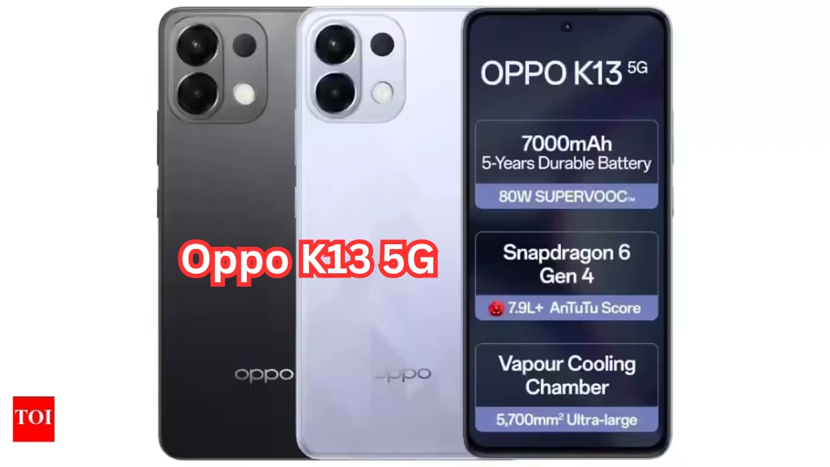 Oppo K13 5G showcasing its top 7 amazing features
