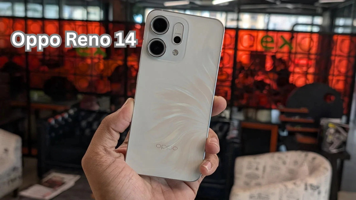 Oppo Reno 14 Master smartphone with sleek design and advanced features