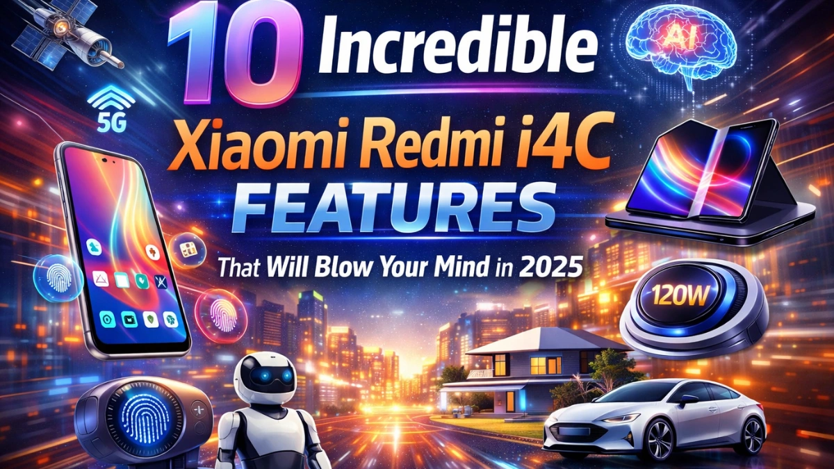 Xiaomi Redmi i4C showcasing incredible 2025 features with a sleek design, powerful performance, and next-gen smartphone technology