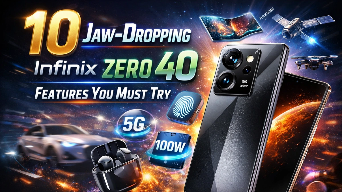 Infinix Zero 40 sleek design and powerful features