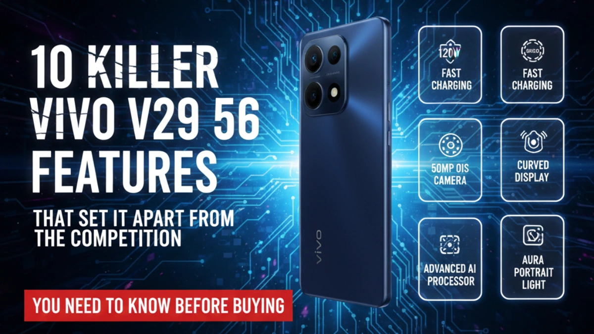 Vivo V29 5G showcasing 10 standout features