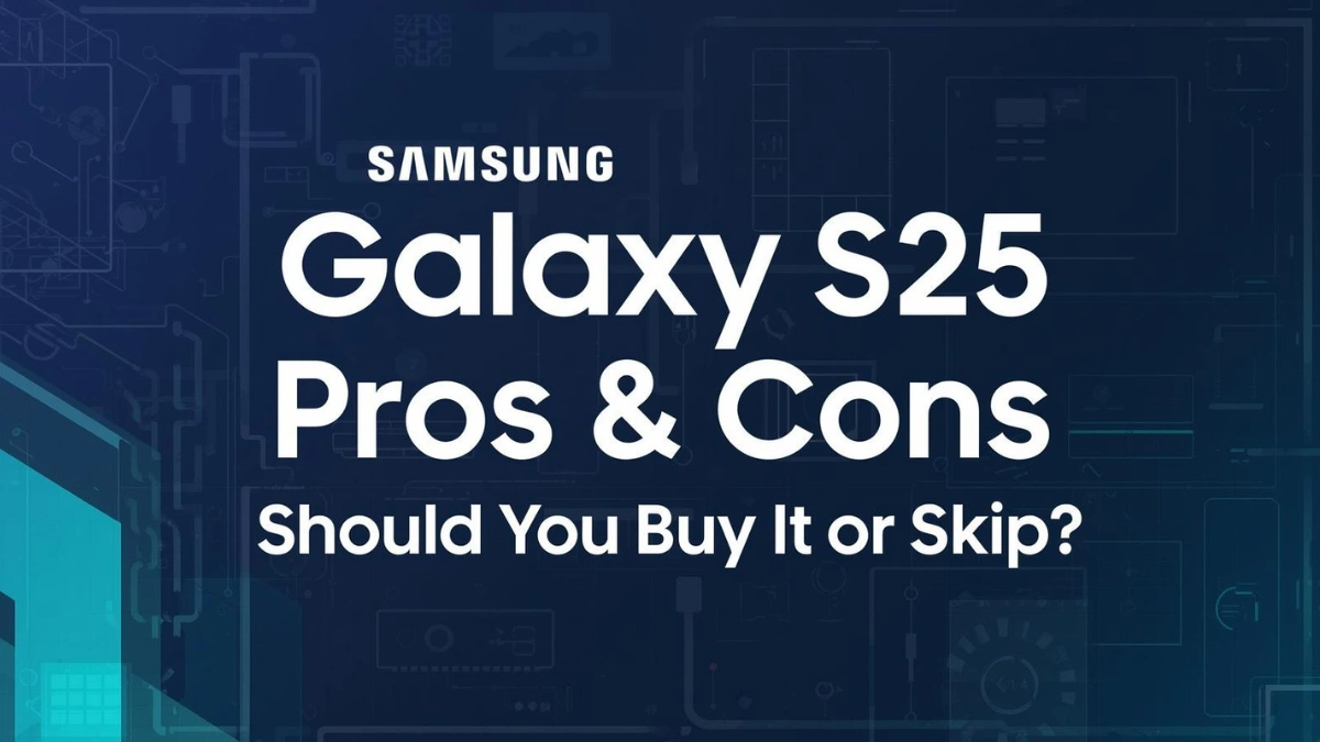 Samsung Galaxy S25 flagship smartphone showcasing premium design and advanced features