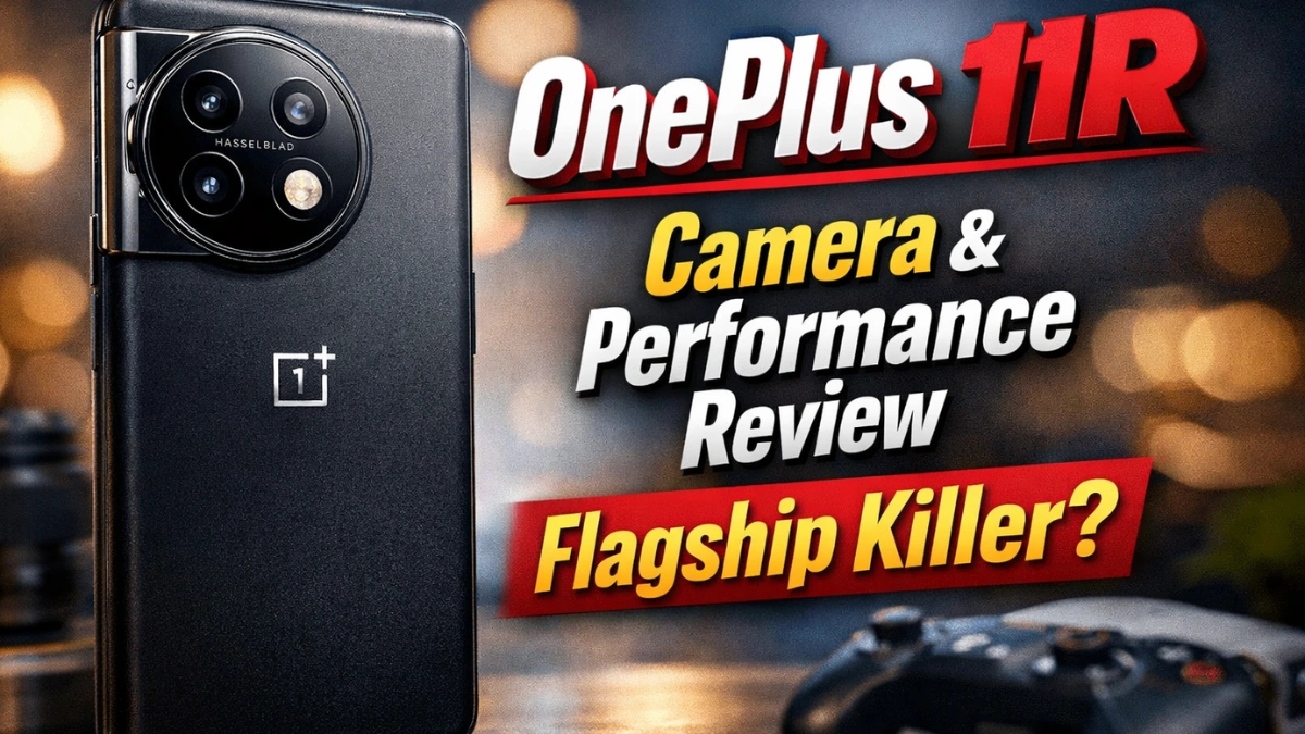 OnePlus 11R camera and performance review highlighting flagship features