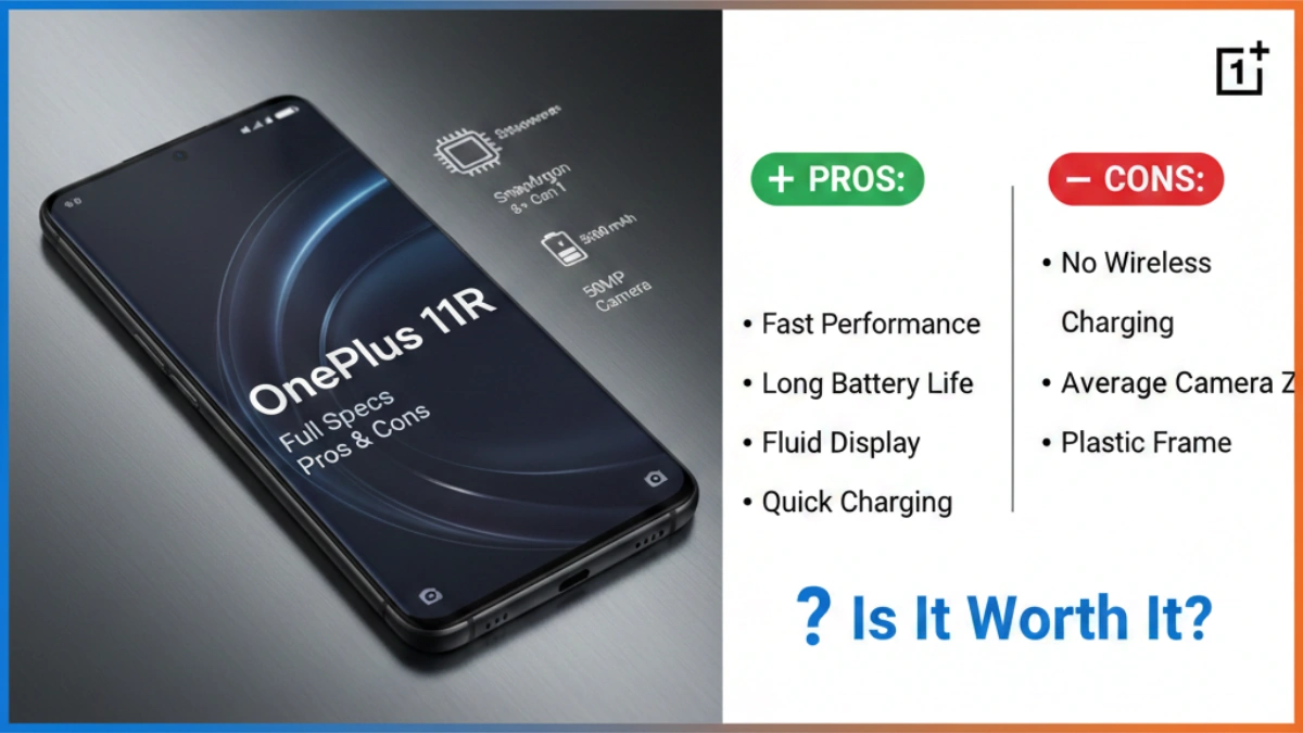 OnePlus 11R full specs, pros and cons review