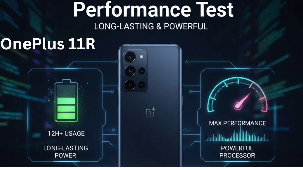 OnePlus 11R long-lasting battery and powerful performance test