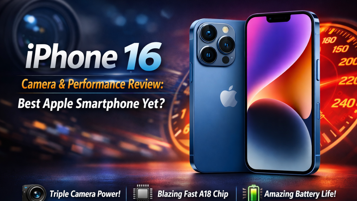 iPhone 16 showing camera and performance comparison inspired by iPhone 16 camera and performance review